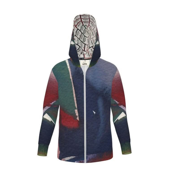 Unisex DEEP OCEAN hoodie by LUTTZ, featuring a unique design, relaxed fit, and high-quality fabric for streetwear lovers.