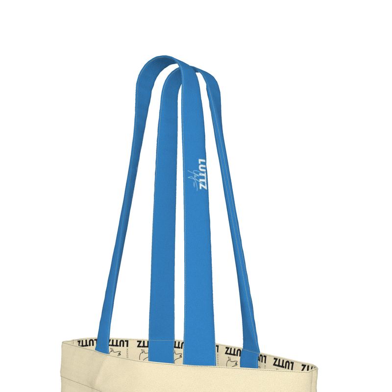 UNIQUA Classic Tote — Crema Blue
