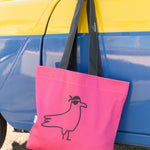 UNIQUA Classic Tote — Magenta Bloom
