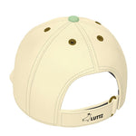 Luxury unicolor baseball cap from LUTTZ, minimalistic and unique design inspired by the south of France.