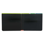 Open Luttz Designer Wallet showcasing multiple card slots and practical design for money storage.