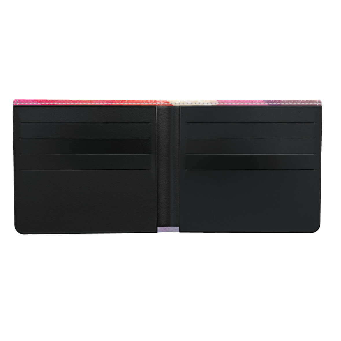 Inside view of the PRIMAVERA Luttz Designer Wallet, showcasing practical card slots and modern design.