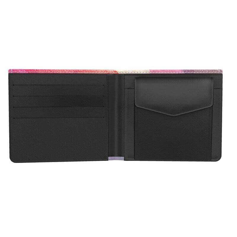 Inside view of the PRIMAVERA LUTTZ DESIGNER WALLET, featuring card slots and a sleek, practical design.