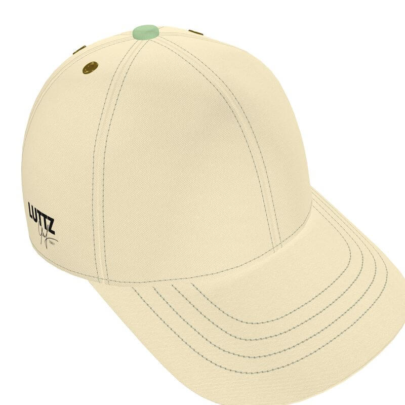 Luxury unicolor baseball cap by LUTTZ, unique designer piece inspired by the colors of the south of France.