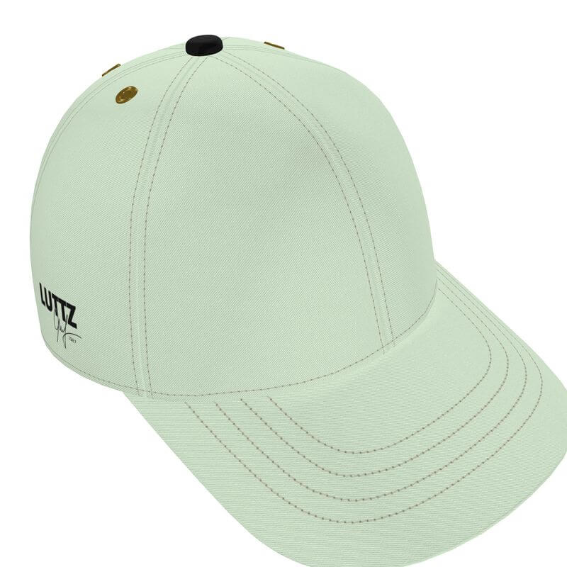 Luxury handmade baseball cap, unique design inspired by abstract art, from Urban Trendsetter series by LUTTZ.