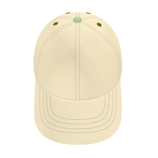 Unique luxury baseball cap from LUTTZ, inspired by the south of France, minimalistic unicolor design.