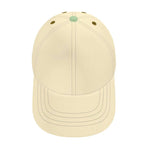 Unique luxury baseball cap from LUTTZ, inspired by the south of France, minimalistic unicolor design.