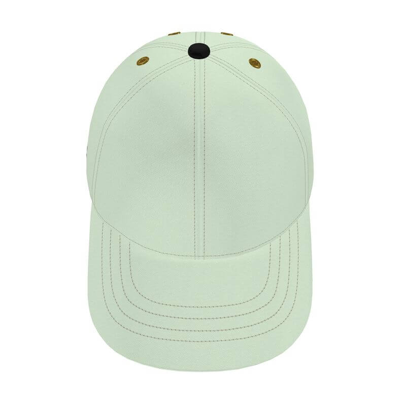Unique luxury baseball cap from Urban Trendsetter series, handcrafted with abstract design like an art object.
