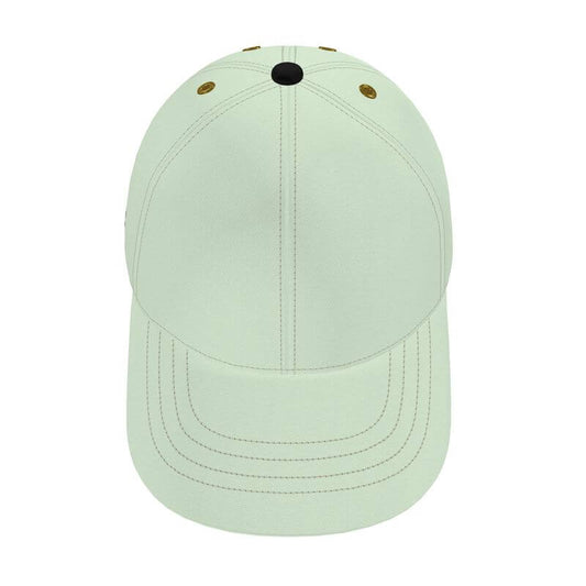 Unique luxury baseball cap from Urban Trendsetter series, handcrafted with abstract design like an art object.