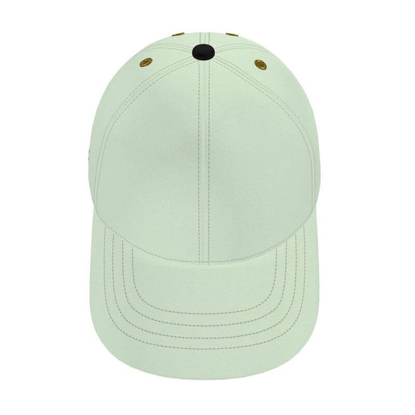 Unique luxury baseball cap from Urban Trendsetter series, handcrafted with abstract design like an art object.