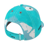 Luxury baseball cap by LUTTZ with unique Mediterranean fabric design, inspired by the south of France.